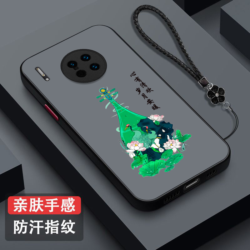 适用华为 Mate30epro手机壳LIO-AL00m中国风LIO-AL0om保护套化为Mate3oepro全包防摔国潮小清新奢华高级感