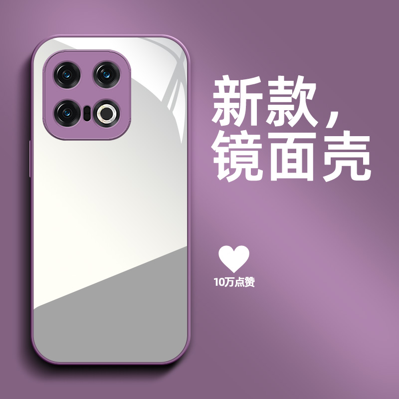 适用iqoo 13手机壳V2408A镜面ipoo13带化妆镜ioqo13保护套vlvoIq0013防摔Iqqo13高级感13补妆镜V24o8A全镜面