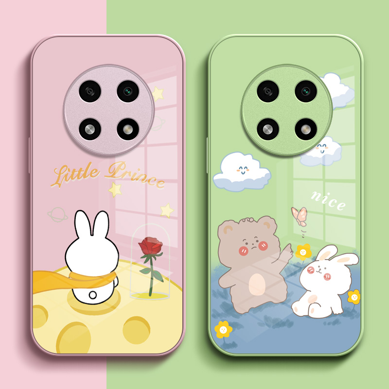 适用oppoA2pro手机壳PJG110外套欧珀A2pro套子oopoΑ2pro全包0ppoA2pro保护套0pp0a2pr0卡通女孩外壳玻璃可爱