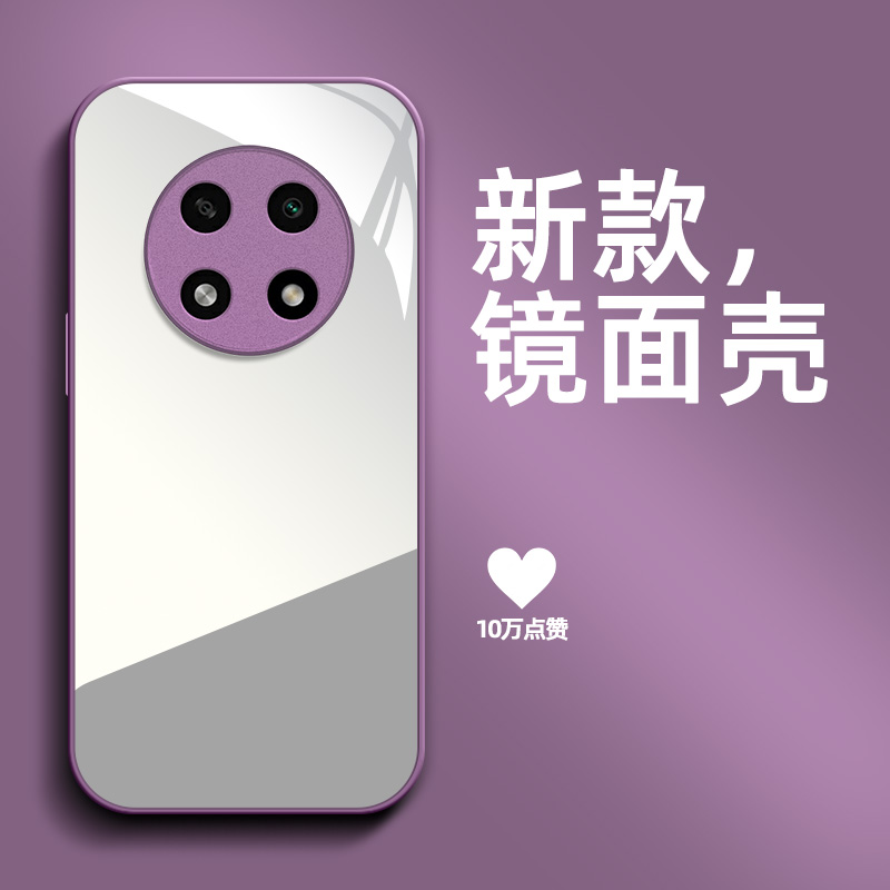 适用oppo A2pro手机壳PJG110镜面PJG1l0带化妆镜0pp0A2pr0保护套oopoΑ2pro防摔欧珀a2pro高级感补妆镜全镜面