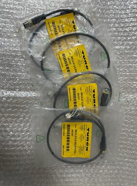 M12图尔克双头预铸电缆，RKC4.4T-0.5-RSC4.