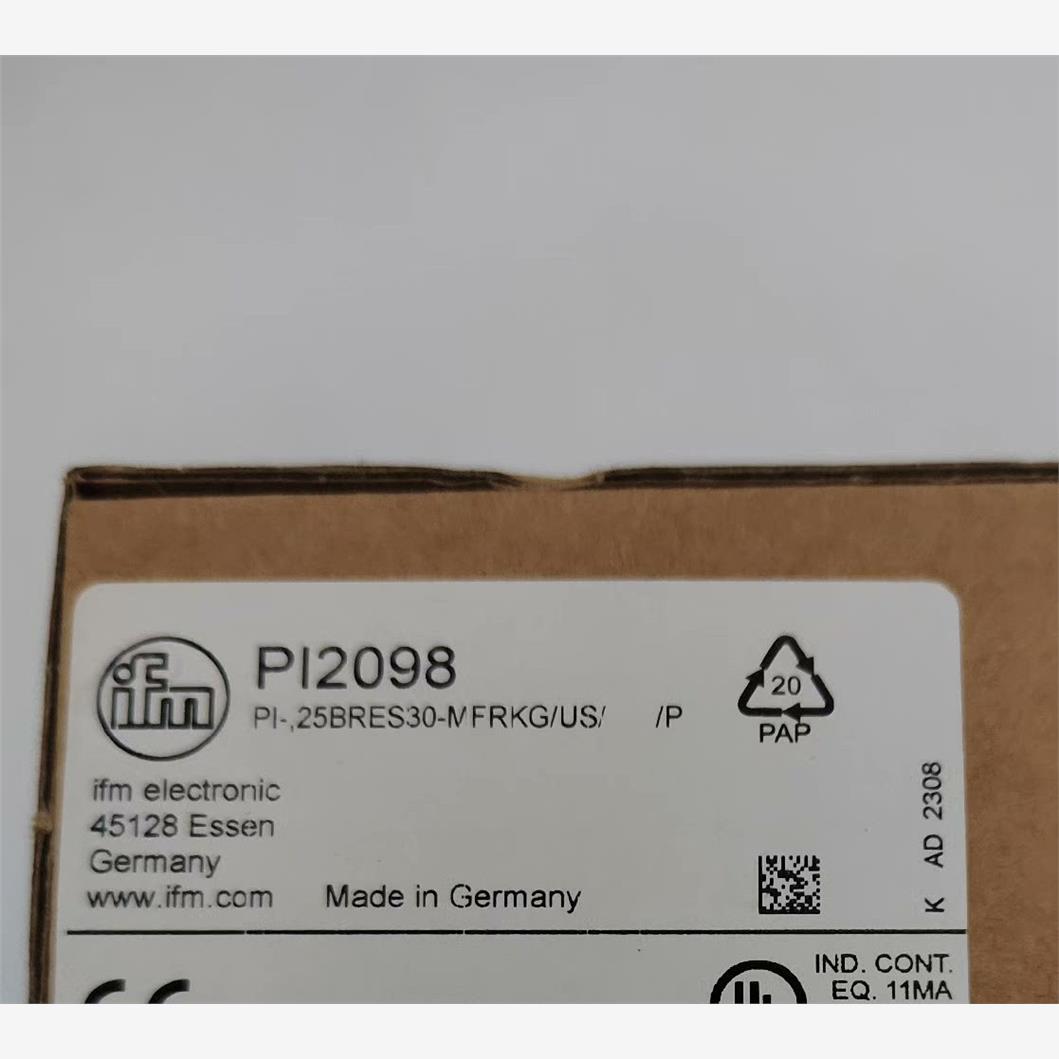 全新易福门PI2098液位传感器议价