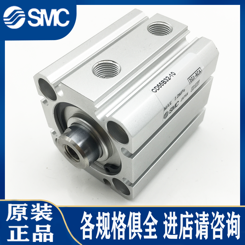 SMC正品气缸CD55B50/C55B50-15 20 25 30 35 40 50 60 75 100M DM