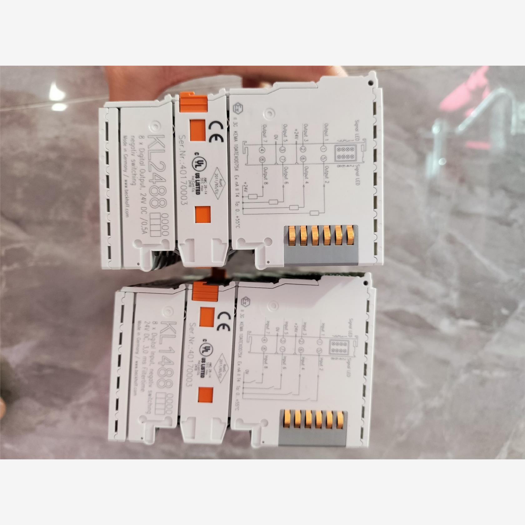 倍福拆机模块KL1488  2488，成色好年份好，充新首选议价