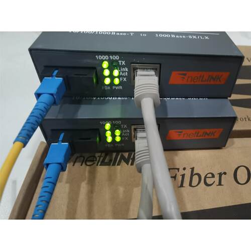 netlink千兆光纤收发器光