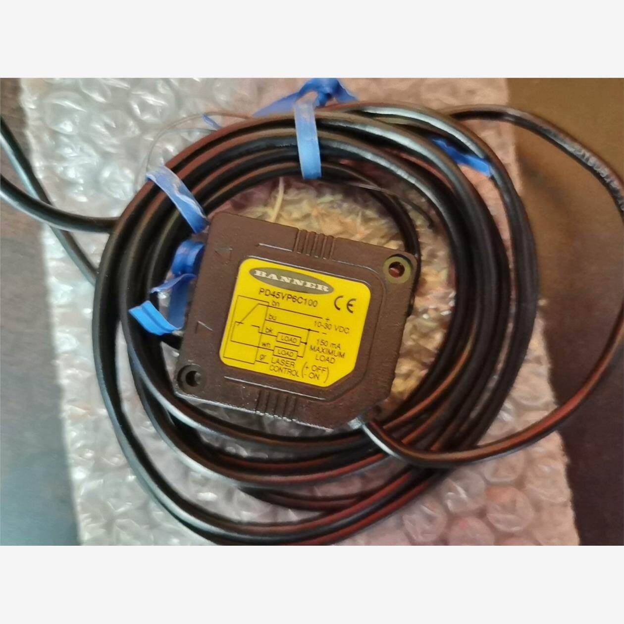 全新库存现货美国邦纳BANNER激光传感器，PD45VP6C10