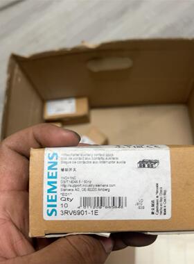 3rv6901-1e 全新库存现货 4盒 标价是一盒的价格 十只议价