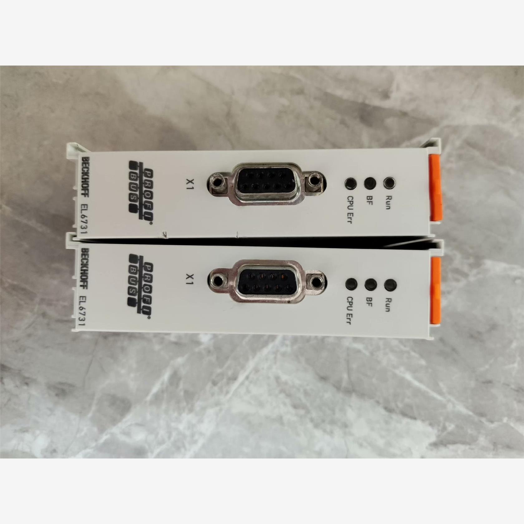 倍福拆机模块EL6731-0000，实测功能完好，有瑕疵如图议价