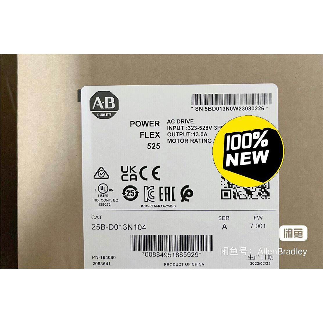 25B-D013N4AB全新原装