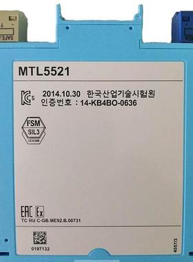英国-MTL-库存现货正品安全栅MTL5521技术支持  现货秒发