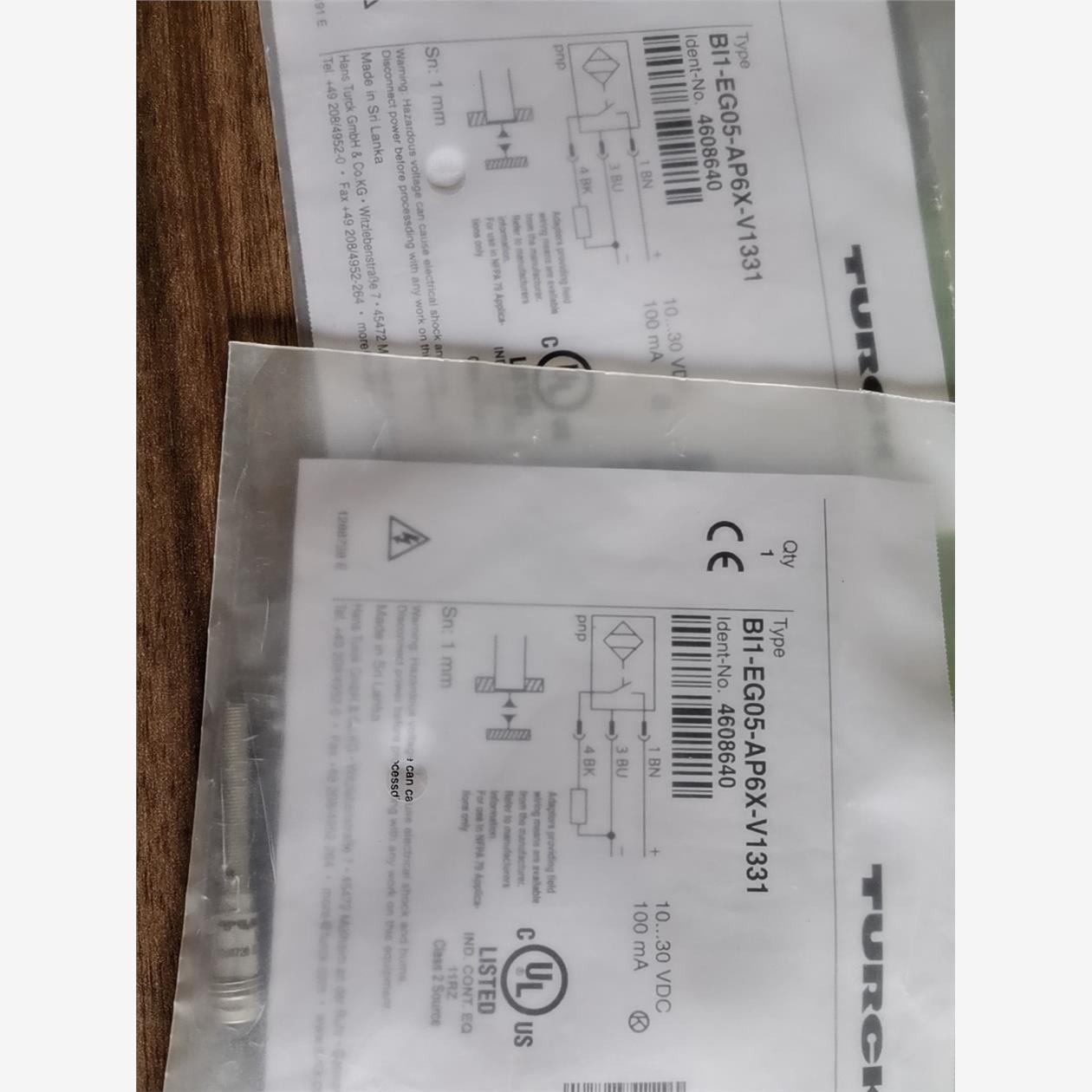 TURCK，4608640，图尔克，Bi1-EG05-AP6议价
