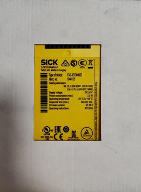 西克  FX3-XTIO84002 原装正品  包装齐全 现