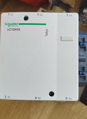 施耐德LC1D410M7C接触器，拆机成色好，功能包好，有需议价