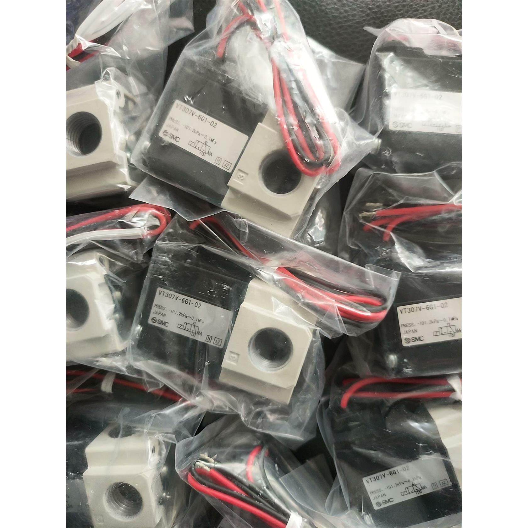 工程剩余，SMC正品电磁阀VT307V-6G1-02全新原装