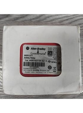 【出】全新未拆封AB安全继电器MSR127T原装正品，440
