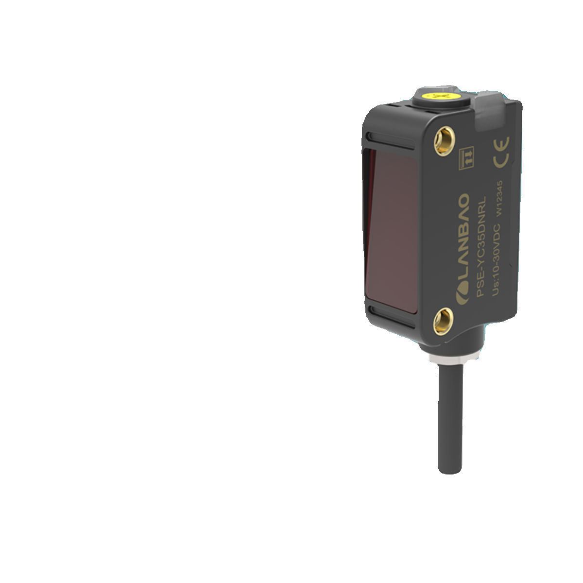 兰宝PSE-YC35DNRL NPN输出35cm盲区小IP67防水红色激光光电传感器