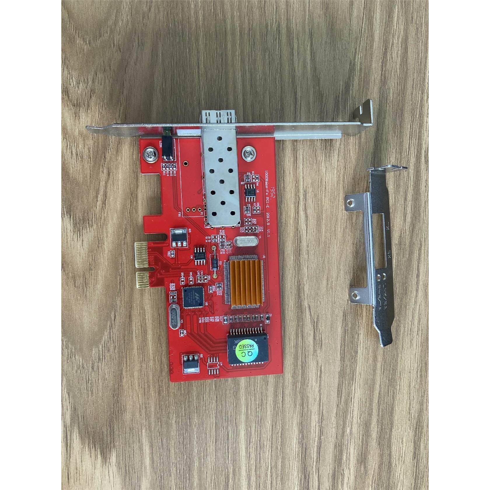 全新千兆PCI-E光纤网卡美