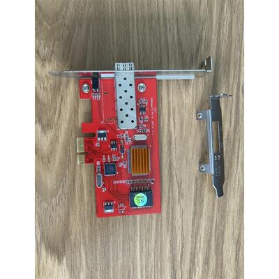 全新千兆PCI-E光纤网卡美