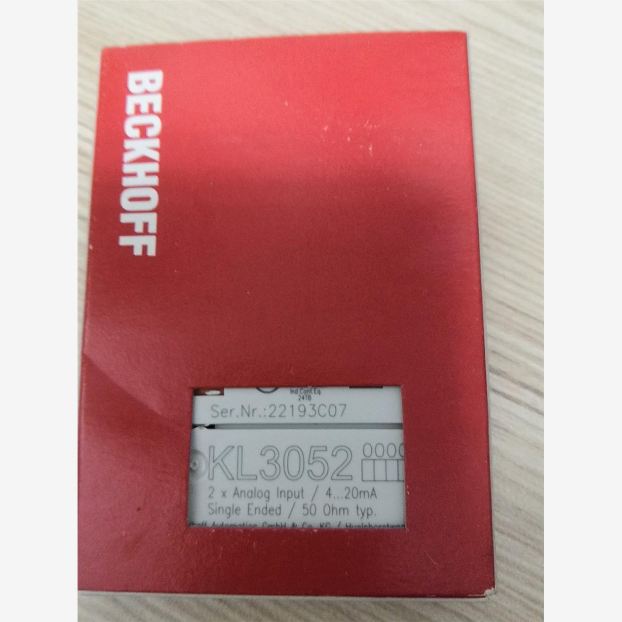 倍福模块KL3052，全新原包装正品，小瑕疵外包装破损，实图议价