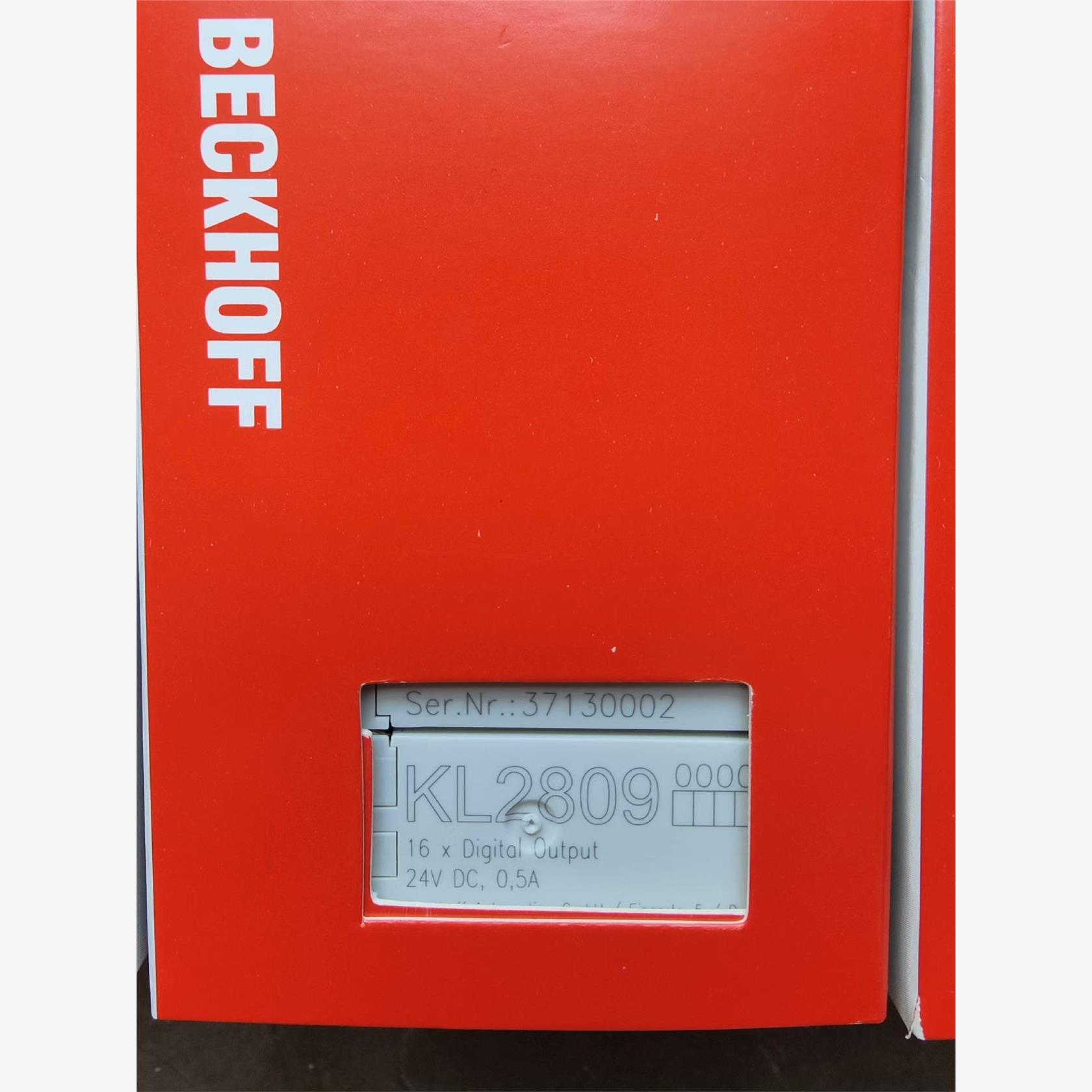 倍福模块KL2809 全新现货，数量5个议价