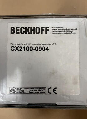 倍福电源模块CX2100-0904全新工程余货数量一台 顺丰
