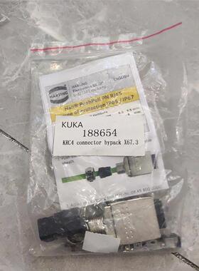 全新库卡机器人原装配件 188654 KRC4插头附带套件X