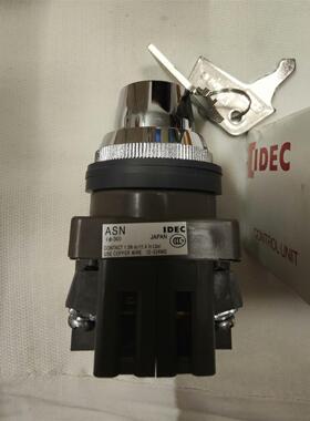 日本原装进口IDEC和泉钥匙开关开关，型号为ASN3K11。
