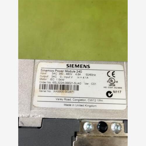 6sl3224-0be21-5ua0 全新库存现货正品 没有包装