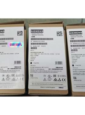 6SE6420-2UC12-5AA1全新西门子420 无滤波