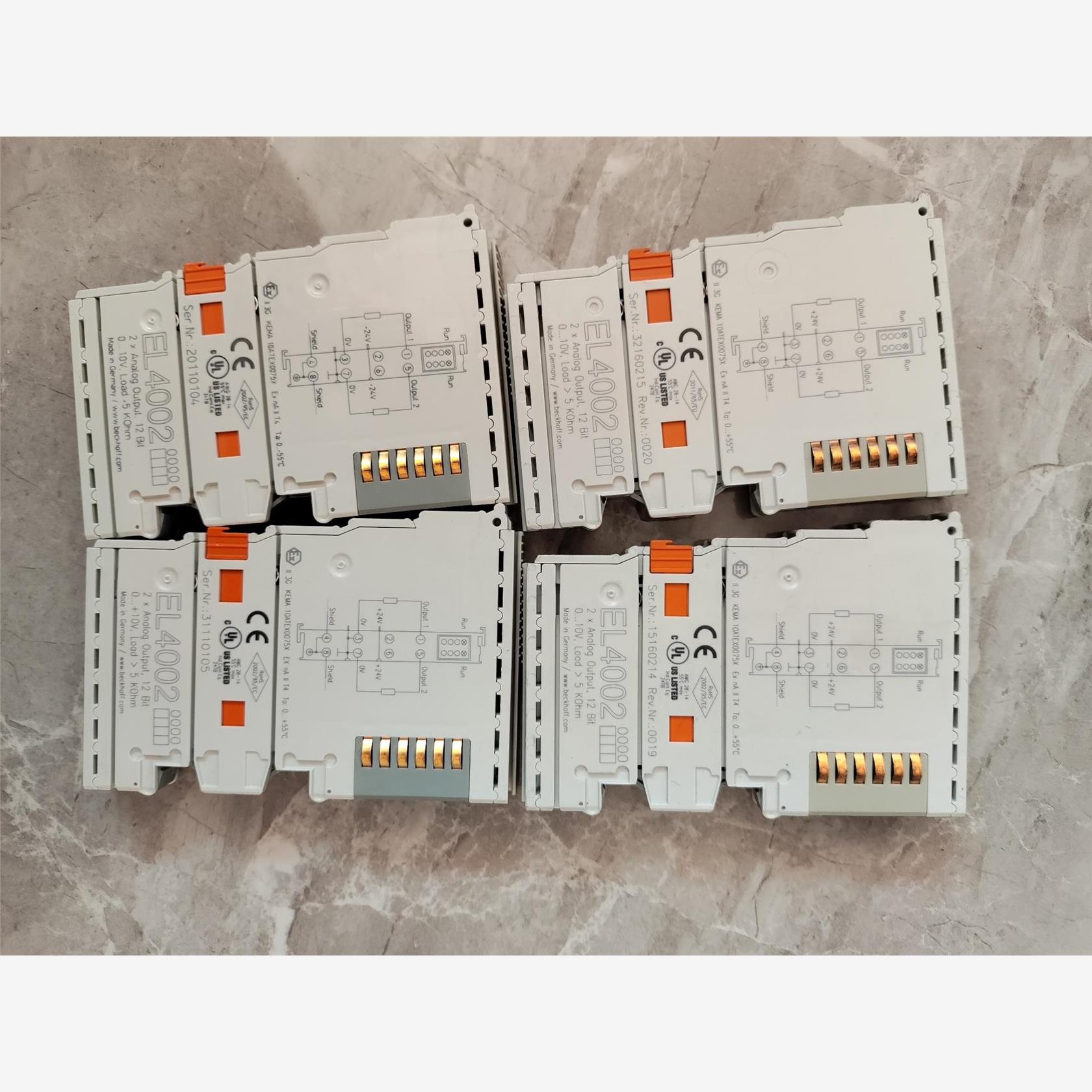 倍福拆机模块EL4002，成色如图标价是单价议价