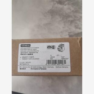 SIEMENS西门子塑料外壳式 1DA1议价 断路器3RV2011