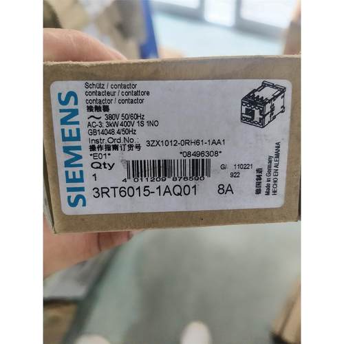 西门子接触器3RT6015-1A