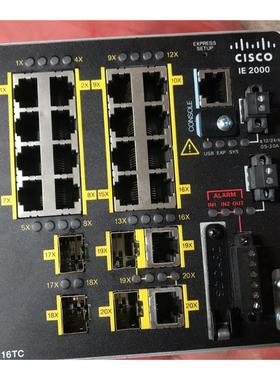 CISCO思科交换机IE2000 16TC，二手拆机，成色好