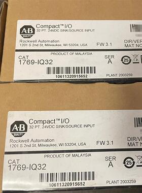 1769-IQ32#PLC  全新模块 标价