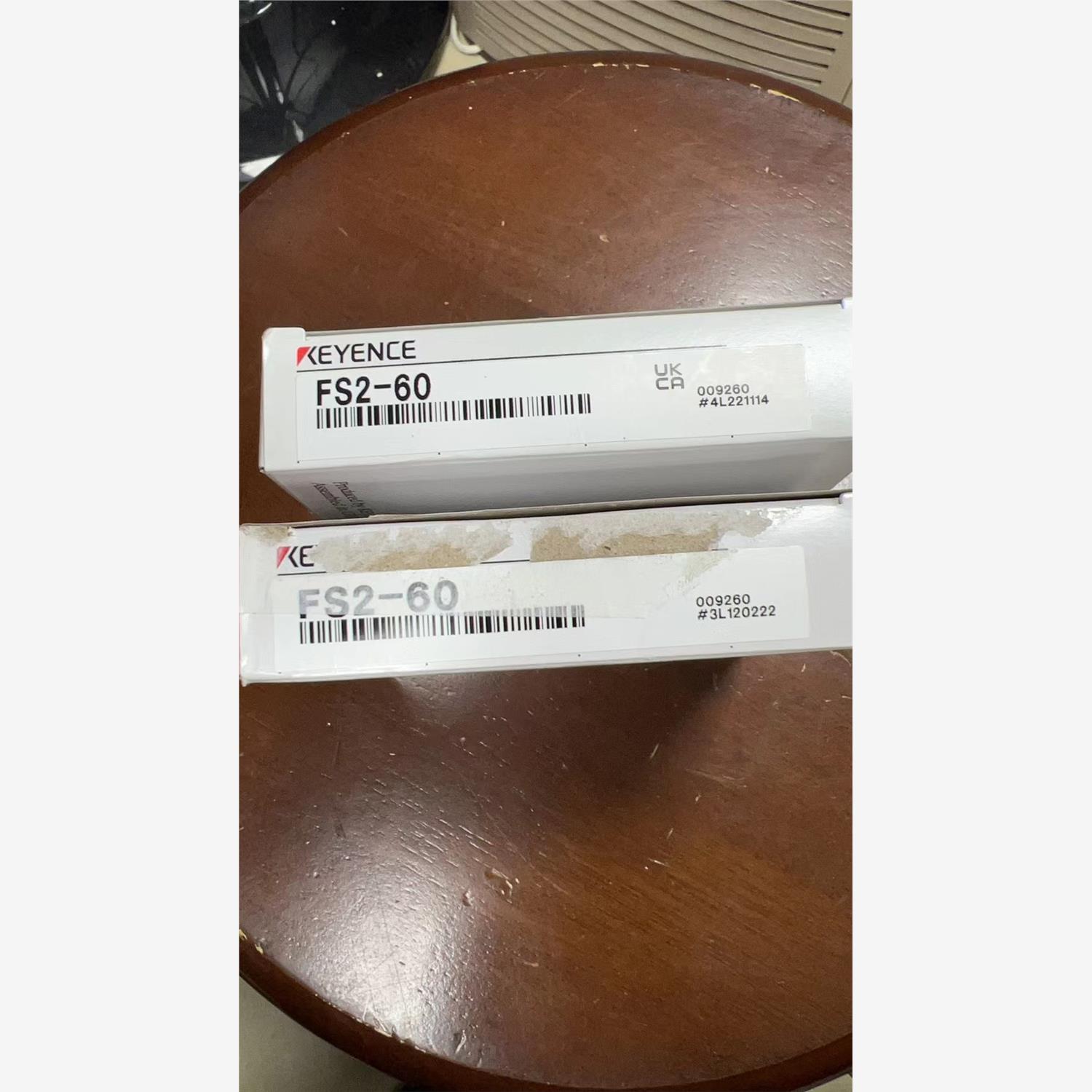 全新库存现货KEYENCE基恩士光纤放大器FS2-60实物图片议价