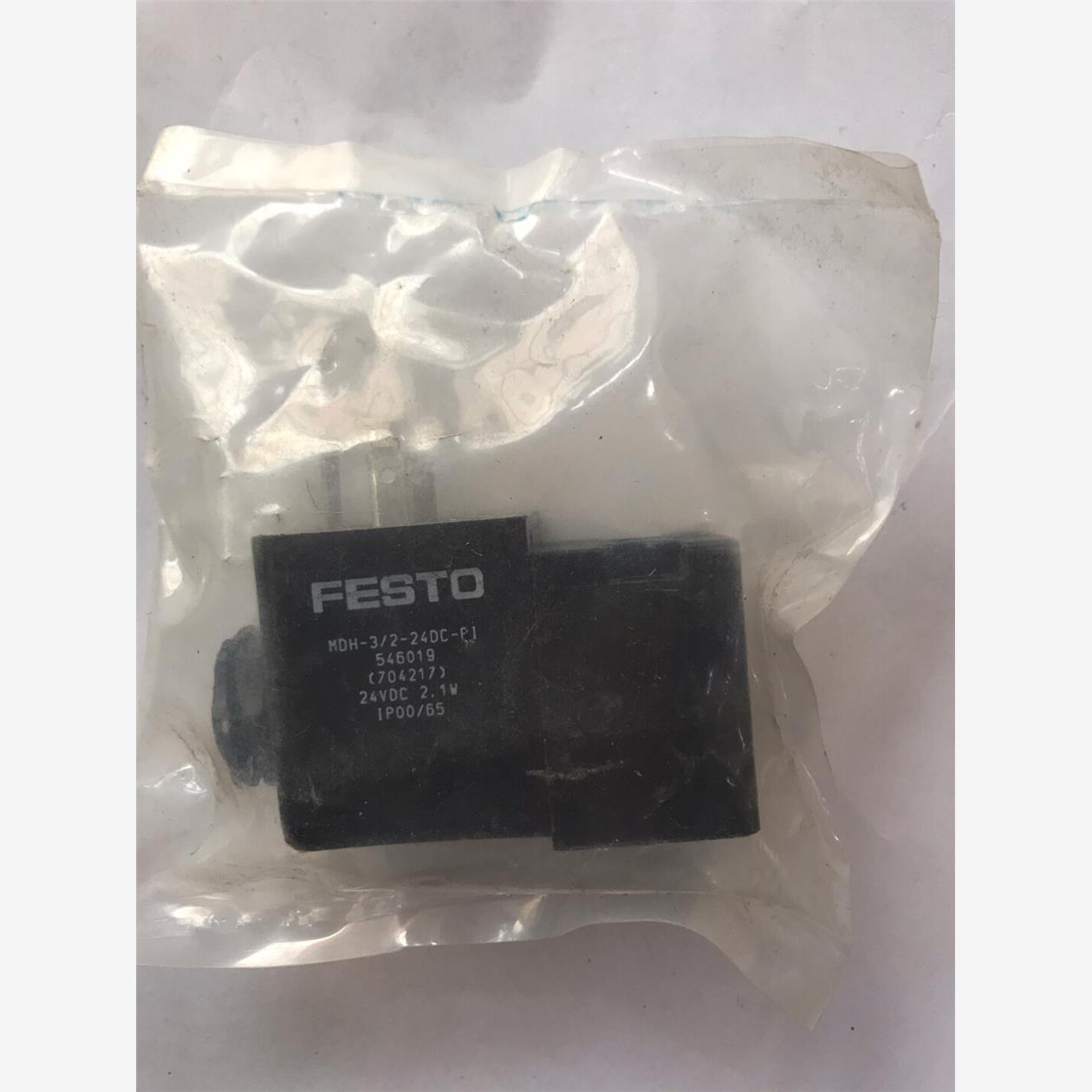 德国FESTO费斯托电磁阀线圈MDH-3/2-24DC-PI议价