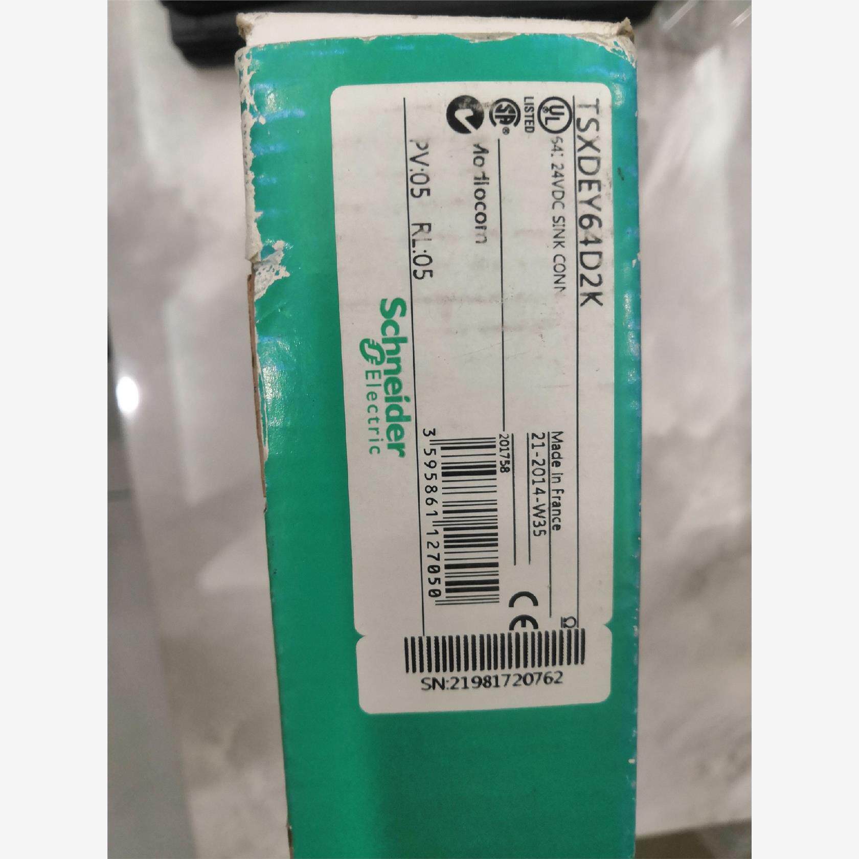 一手拆机施耐德PLC TSXDEY64D2K.实物图片，好坏议价