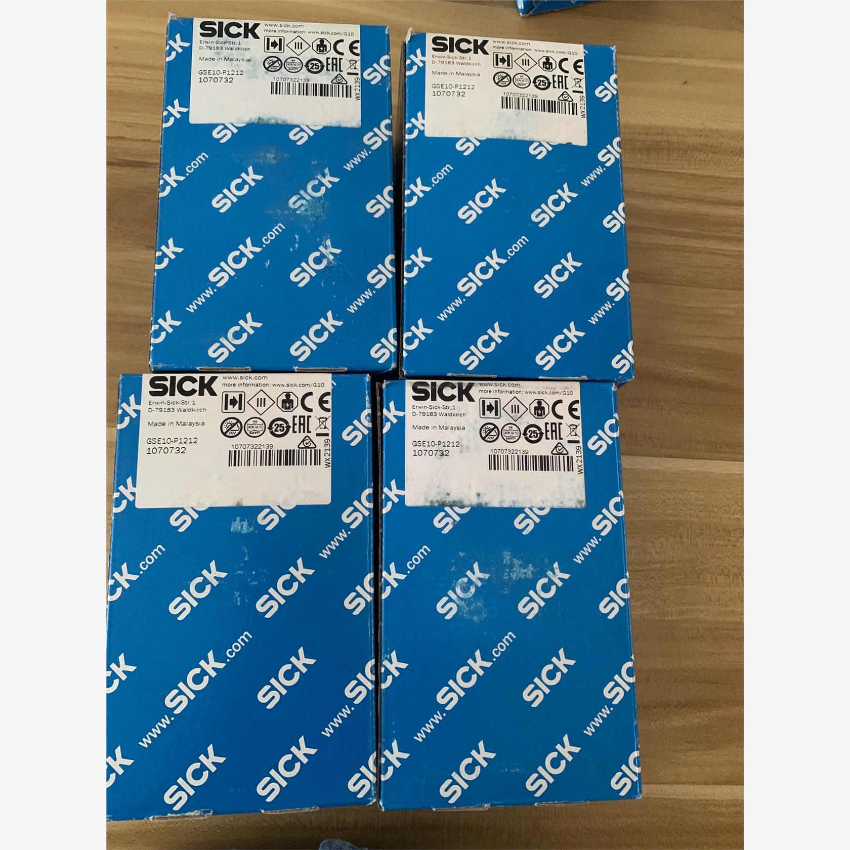 全新德国SICK西克对射光电传感器GSE10-P1212货号议价