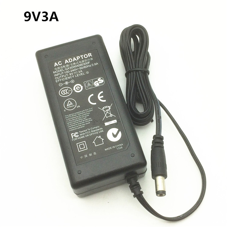 9V 3A电源适配器9伏3000MA毫安手机信号放大器POS机 移动话机电源