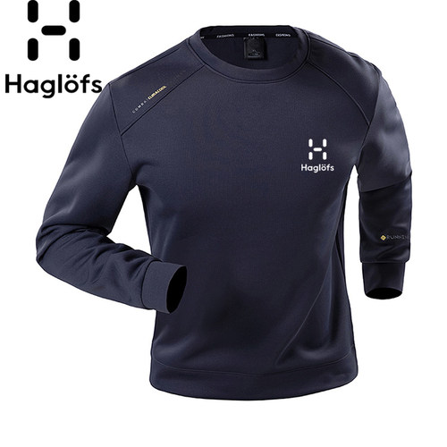 HAGLOFS火柴棍男士春秋圆领卫衣