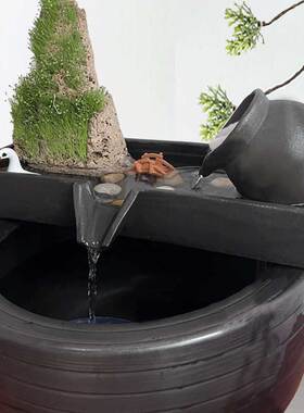 陶瓷过滤增氧造景循环