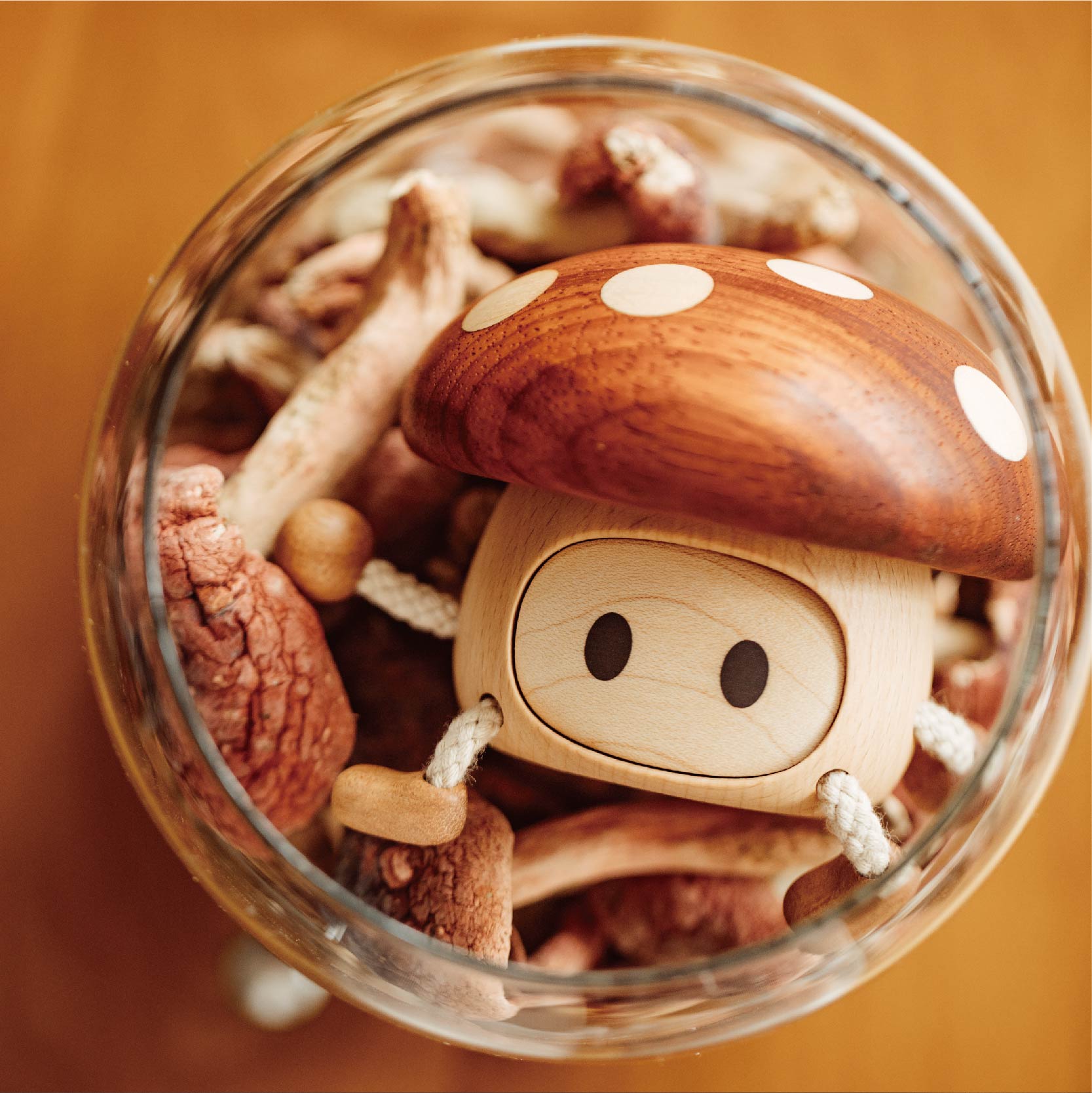 原上城实木摆件可爱日常