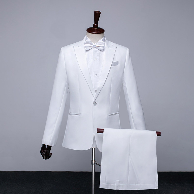SPECIAL PERFORMANCE COSTUMES SUITS ART EXAMS MENS HOSTING SUITS BROTHERS MENS CLOTHES BLACK GROOMSMEN GROUP CEREMONIES SUITS CHORUS