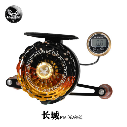 欧贝丝特f16微铅缓降伐钓筏钓轮