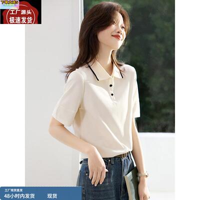 桑蚕丝上衣夏季新款设计感小众通勤穿搭休闲显瘦高级感真丝衬衫女