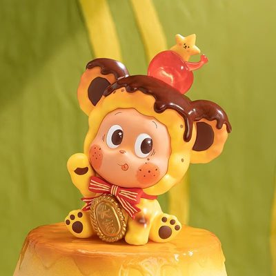 POPMART泡泡玛特星星人美味时刻系列手办盲盒玩具桌面摆件礼物