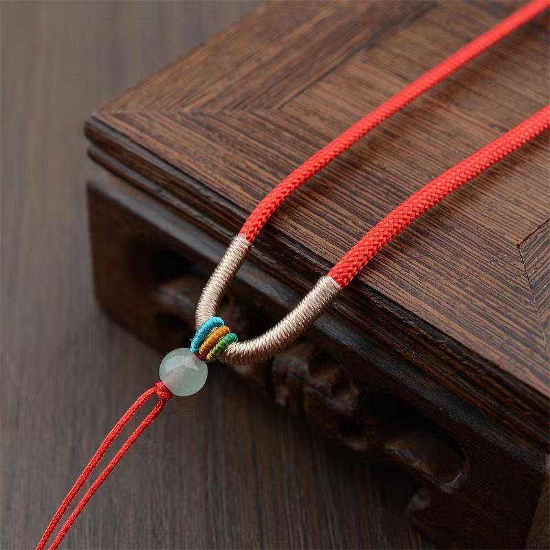 手工编织吊坠挂绳玉佩翡翠项链绳