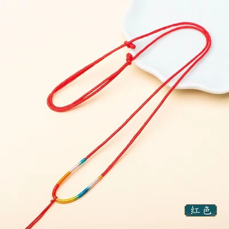 手工编织吊坠挂绳项链绳脖子女