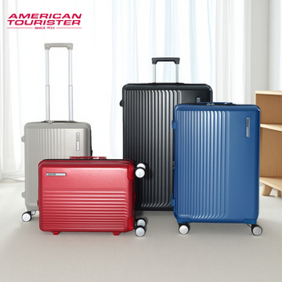 登机箱拉链款 美旅飞机轮旅行箱NA4男女行李箱拉杆箱20 25寸29密码