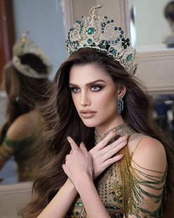 欧美选美大赛大号夺冠皇冠高端大满贯王冠女王走秀圆形颁奖头饰